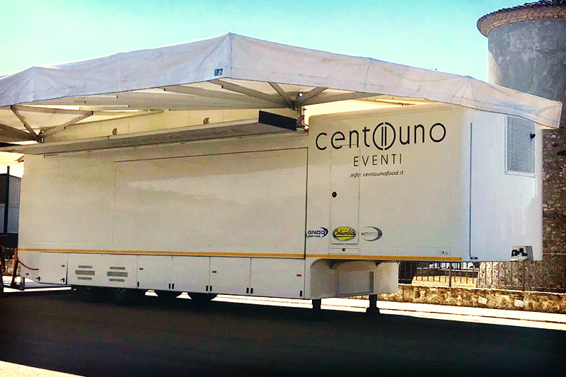 Cucina mobile grande