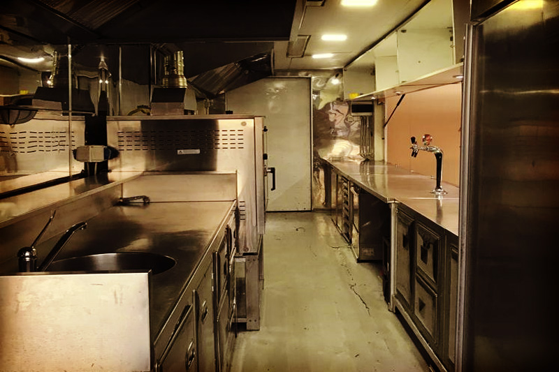 Cucina mobile piccola