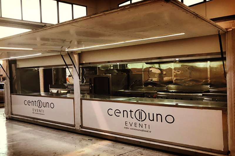 Cucina mobile piccola