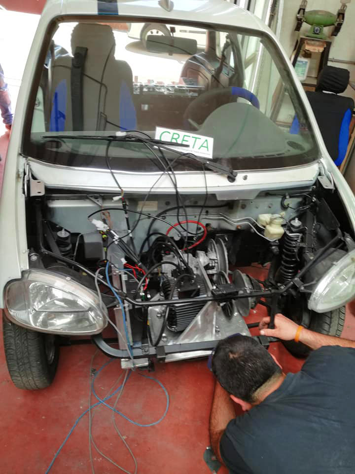 Immagini scattate durante i test