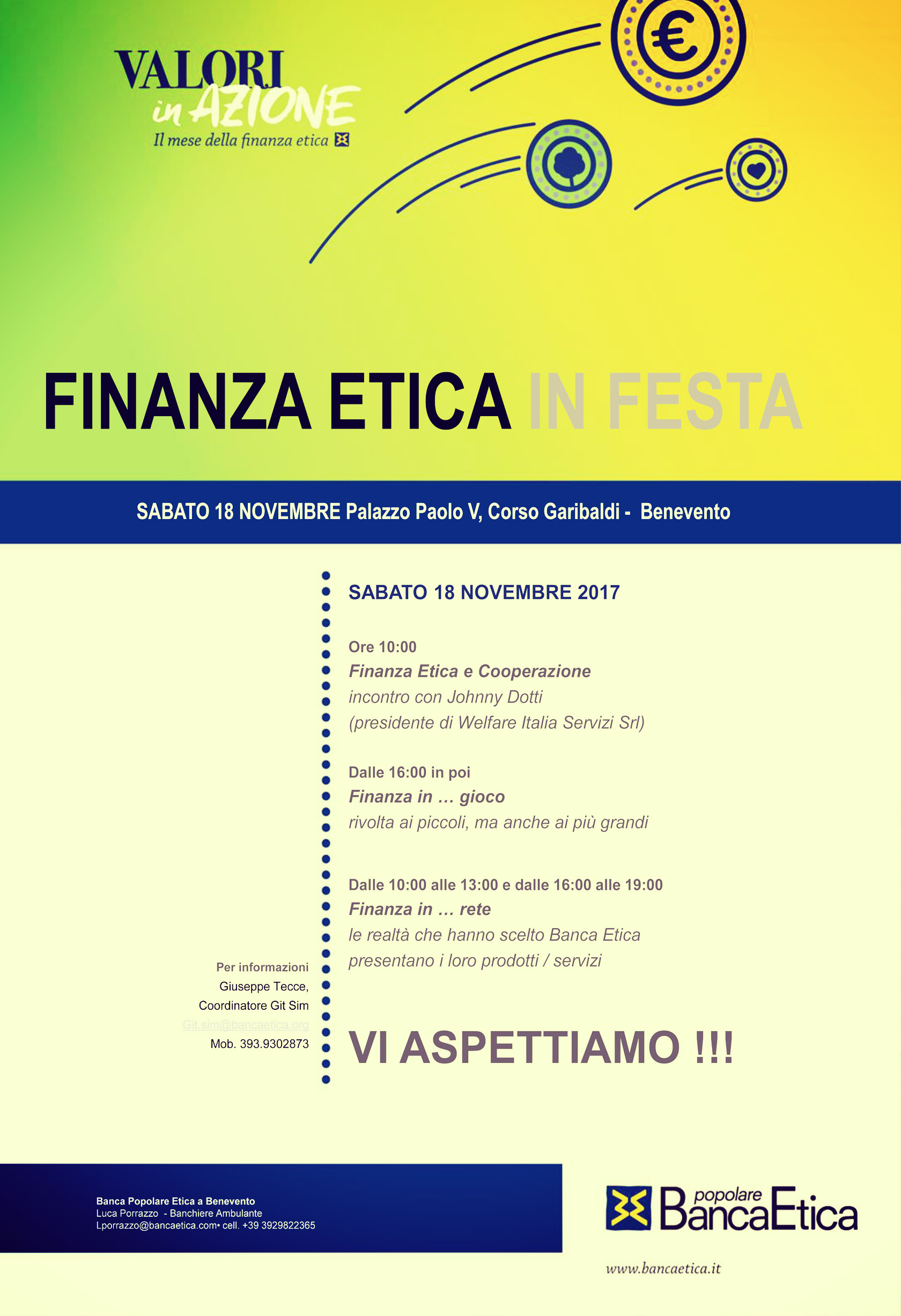 Il programma dell'evento